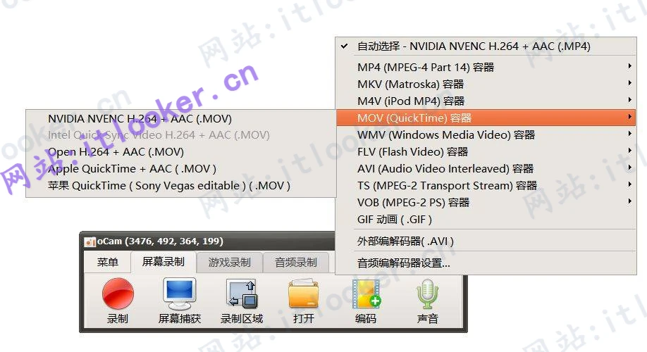 oCam无广纯净版！ 一款轻量级、完全免费的屏幕录制软件-第5张图片-IT技术视界